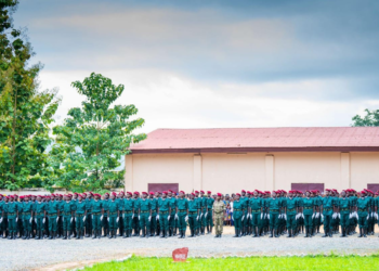 Central African Armed Forces Pass Out Over 500 New Soldiers Trained by RDF Instructors