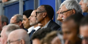 President Kagame watched the UEFA Super Cup match in which PSG won the trophy.