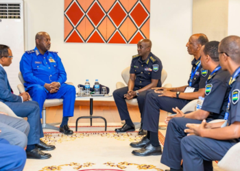 After ISCA, IGP Felix Namuhoranye holds talks with senior Police leaders of Sudan and Seychelles