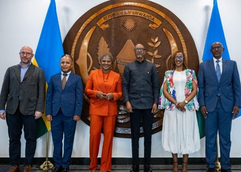 President Kagame Discusses Education and Youth Empowerment with Monica Geingos
