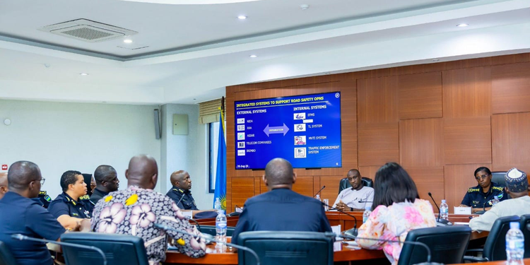 Gambia Delegation Visits Rwanda Police to Learn About Road Safety and Transport Management