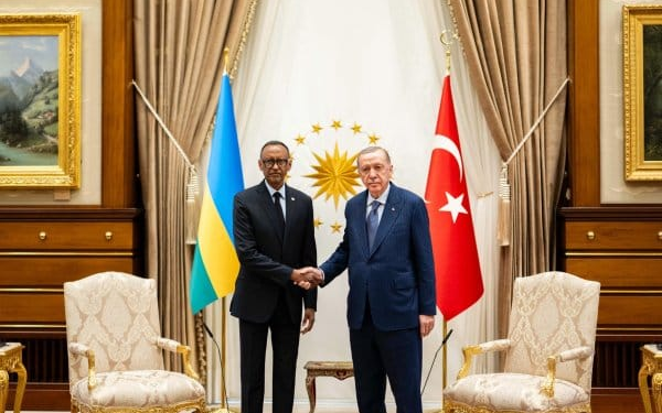 Erdoğan Promises Kagame Continued Cooperation in Military Industries