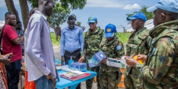 Rwandan troops in South Sudan provide free medical care to civilians