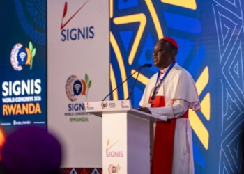 Cardinal Kambanda Highlights Rwanda’s History as an Example of the Positive and Negative Roles Media Can Play