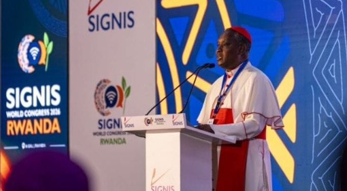 Cardinal Kambanda Highlights Rwanda’s History as an Example of the Positive and Negative Roles Media Can Play