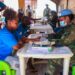 Rwandan peacekeepers providing free medical care to inmates at Bossembele Prison in Central African Republic