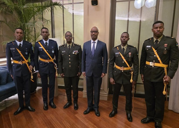 Four Rwandans Complete Military Studies in Turkey