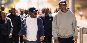 President Kagame and Benin’s Wadagni Take a Walk in Kigali
