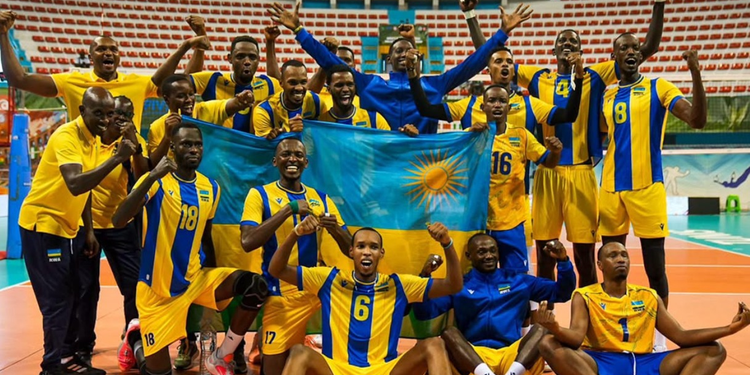 Volleyball: Rwanda Defeat The Gambia 3-0 to Reach African Championship Quarter-Finals