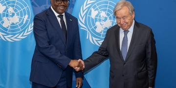 Prime Minister Dr. Nsengiyuma and UN’s Guterres discussed strengthening cooperation.