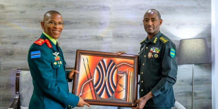Rwanda and Botswana Strengthen Military Cooperation