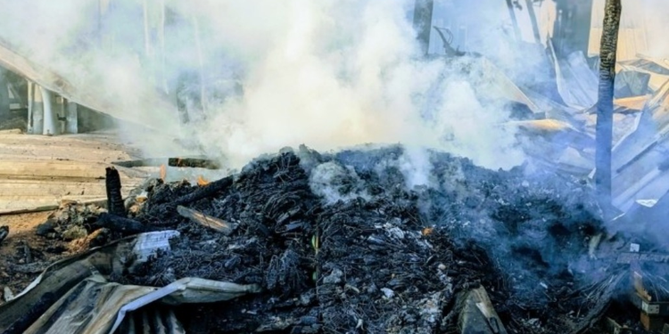 Rwamagana: Fire Outbreak Severely Damages REG Electrical Equipment Warehouse