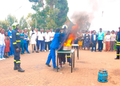 Rwanda National Police Trains University of Rwanda Students and Staff in Fire Prevention