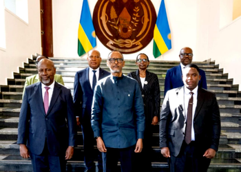 President Kagame Receives Oaths of Senator Gasamagera and MP Niyonshuti