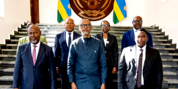 President Kagame Receives Oaths of Senator Gasamagera and MP Niyonshuti