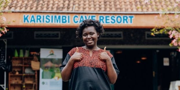 From Waitressing to Hotel Ownership: Ishimwe’s Journey to Founding Kalisimbi Cave Resort
