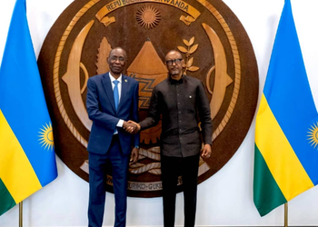 Kagame Receives Senegalese Foreign Affairs Minister Niang