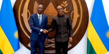 Kagame Receives Senegalese Foreign Affairs Minister Niang